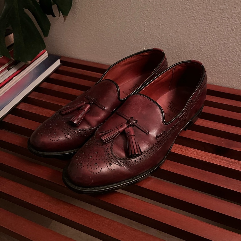 Vintage Allen Edmonds brown loafers